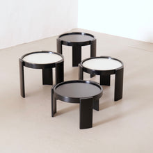 Lade das Bild in den Galerie-Viewer, nesting tables 780 by Gianranco Frattini for Cassina - 1980s

