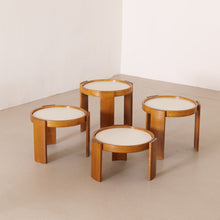 Lade das Bild in den Galerie-Viewer, nesting tables 780 by Gianranco Frattini for Cassina - 1980s
