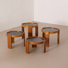 Lade das Bild in den Galerie-Viewer, nesting tables 780 by Gianranco Frattini for Cassina - 1980s
