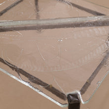 Lade das Bild in den Galerie-Viewer, forged triangle nesting tables by Lothar Klute - 1980s
