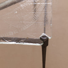 Lade das Bild in den Galerie-Viewer, forged triangle nesting tables by Lothar Klute - 1980s
