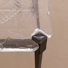 Lade das Bild in den Galerie-Viewer, forged triangle nesting tables by Lothar Klute - 1980s
