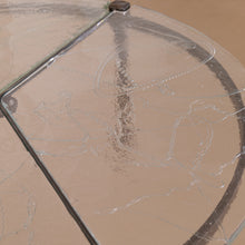 Lade das Bild in den Galerie-Viewer, early Lothar Klute forged round coffee table
