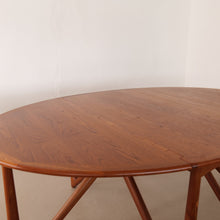Lade das Bild in den Galerie-Viewer, mid century danish teak dining table by Kurt Ostervig &amp; Carl Madsen für P. Jeppesen Møbelfabrik - 1960
