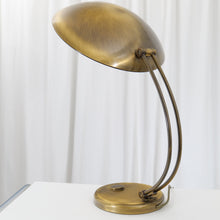 Lade das Bild in den Galerie-Viewer, Mid Century Brass  Desk Lamp by Hillebrand
