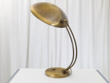 Lade das Bild in den Galerie-Viewer, Mid Century Brass  Desk Lamp by Hillebrand
