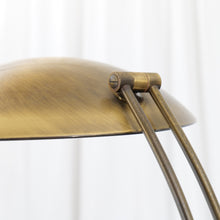 Lade das Bild in den Galerie-Viewer, Mid Century Brass  Desk Lamp by Hillebrand
